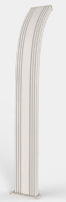 Doccia Solare da Giardino 40L Miscelatore Arkema Dada Bianco Crema