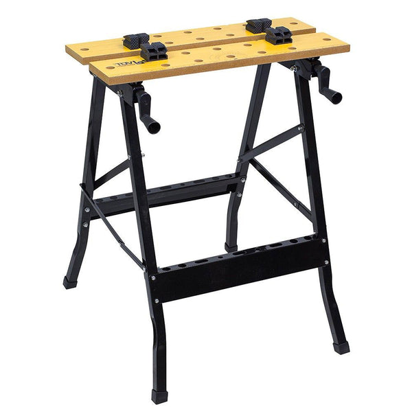 acquista Banco da Lavoro Richiudibile 64x52x79 cm in Acciaio Nero