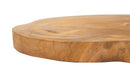 Svuotatasche Pokon Ø24x2 cm in Teak Riciclato      