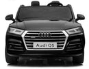 Macchina Elettrica per Bambini 2 Posti 12V Mp4 con Licenza Audi Q5 Quattro Nera