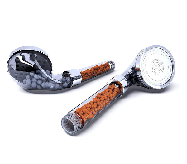 online Miscelatore soffione doccia con pietre minerali purificanti universale