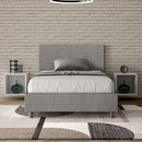 Letto 1 Piazza e Mezzo Adele Labirinto 02 Grigio Varie Misure