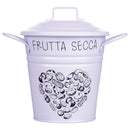 Secchiello per Frutta Secca 13x13 cm  in Metallo VdE Tivoli 1996 Daily