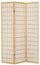 Paravento Separè 3 Pannelli 130,5x178cm in Legno Tosini Faggio