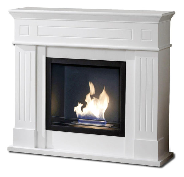 Camino a Bioetanolo da Pavimento 110x37x102 cm Bianco acquista