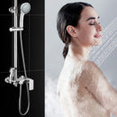 Tubo Flessibile 150 cm in metallo per doccia con attacco 1/2"