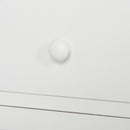 Set 2 Comodini 1 Cassetto 1 Antina in Legno  bianco