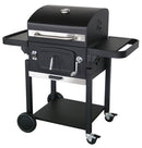 Barbecue a Carbone Carbonella in Acciaio con Ruote Bauer Asado Nero