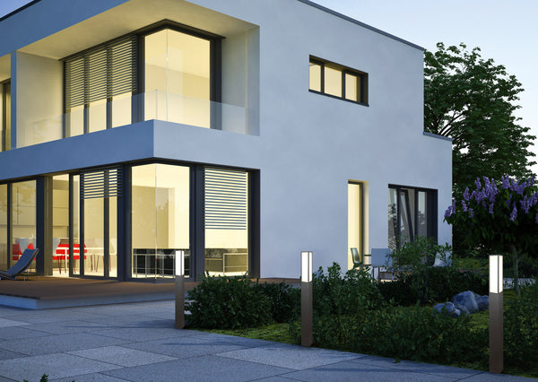 prezzo Palo da Esterno a Led in Alluminio Antracite