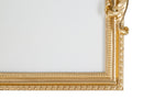 Cornice Fregis 19,5x3,7x25,5 cm in Poliresina e Vetro Oro