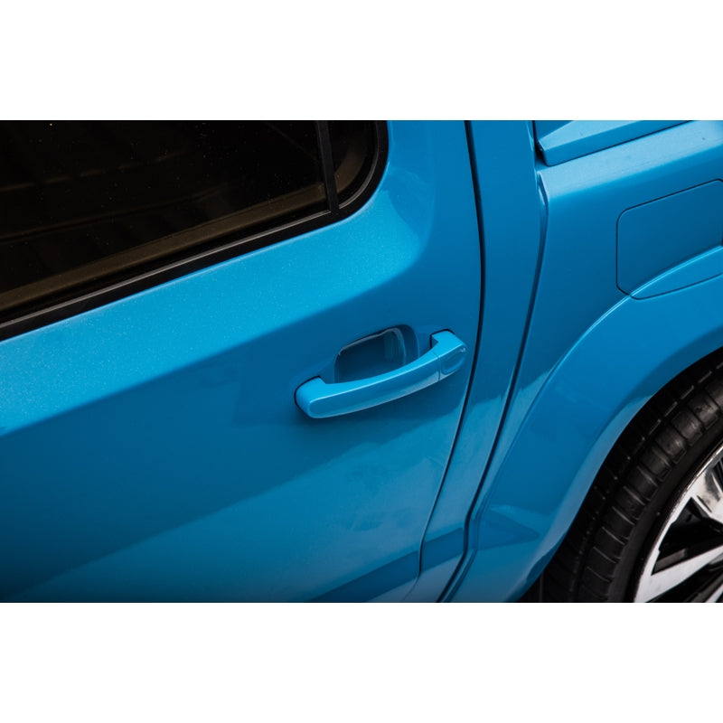 Macchina Elettrica per Bambini 2 Posti 12V con Licenza Volkswagen Amarok Blu