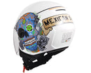 Casco Jet per Scooter Visiera Lunga CGM Cancun 107S Bianco