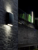 Applique da Esterno a LED 4W+4W 4000K Sovil Bianco