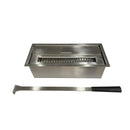 Camino a Bioetanolo da Terra Asia 50x30x80 cm Potenza 3 kW Struttura in Acciaio Nero