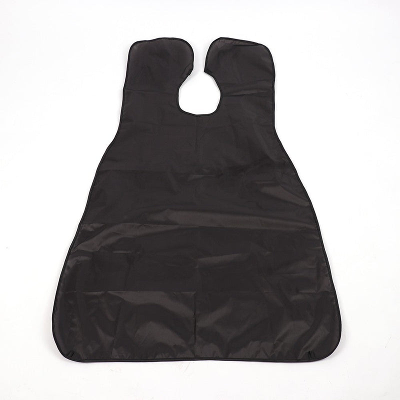 Grembiule mantella raccogli peli per barba con ventose