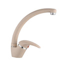 Rubinetto Cucina Miscelatore Monocomando Lavello Canna Tonda in Ottone V2 Avena