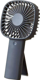 Mini Ventilatore Portatile USB da Scrivania 10,5x20,5x3,9 cm in Plastica Blu