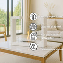 Camino a Bioetanolo da Terra Venus Free Standing Geometrico e Vetri Protettivi Serbatoio 850 ml in Acciaio Verniciato Bianco      