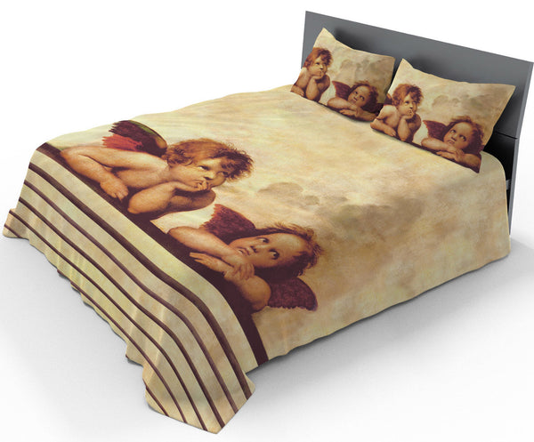 Set Lenzuolo Matrimoniale Sopra e Federe con Stampa sconto