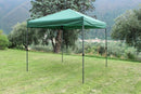 Gazebo Holiday 3x3 m in Acciaio Verde