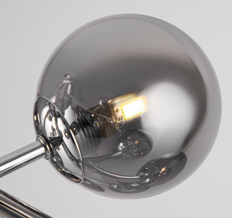 Plafoniera Modern in Metallo Dallas Cromo