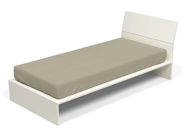 acquista Lenzuolo Sotto con Angoli ed Elastico Tinta Unita Tortora