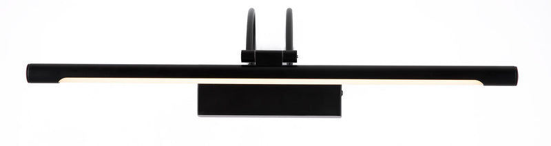 Lampada da parete per quadri Mirror in Metallo Finelli Nero