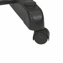 Stender Appendiabiti Singolo 88x43x170 cm in Metallo e Plastica Nero