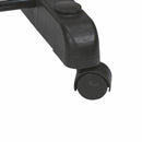 Stender Appendiabiti Singolo 88x43x170 cm in Metallo e Plastica Nero