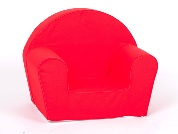 acquista Poltroncina per Bambini 42x31x50 cm in Tessuto Cotone  Rosso