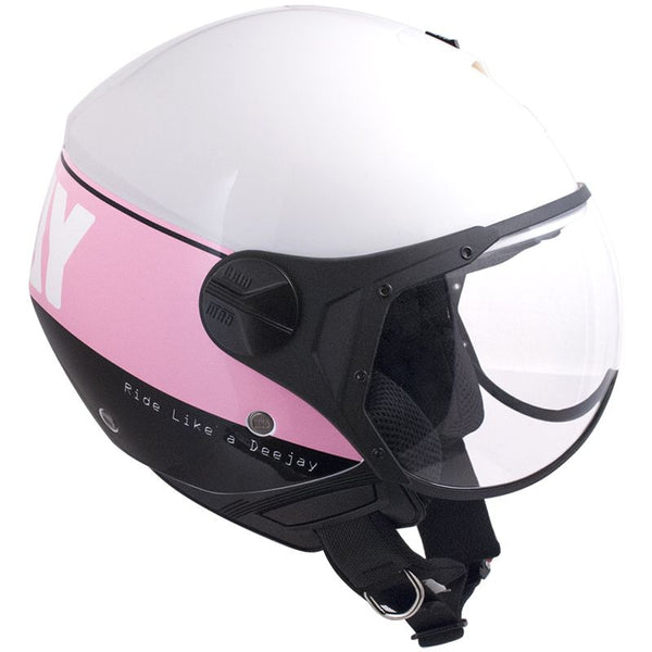 Casco Jet per Scooter Visiera Sagomata CGM Deejay 107DJ3 Rosa online