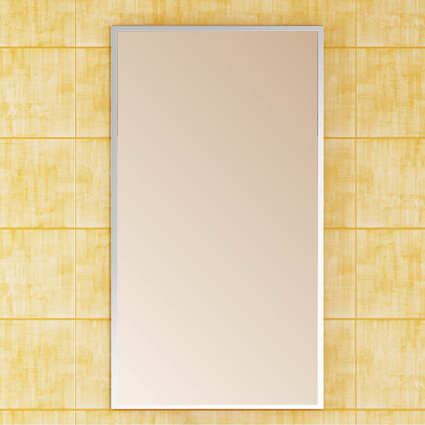 acquista Specchiera da Bagno Satinata 50X90cm Fosterberg Porto 6