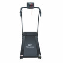 Tapis Roulant Elettrico Pieghevole 10 Km/h 735W 8 Programmi Kooper FitLover Kilimangiaro Nero