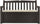 Panchina Contenitore da Giardino 140x60x84 cm in Resina Keter Eden Bench Marrone
