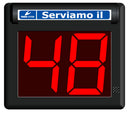 Kit Eliminacode Display 2 Cifre Distributore 2000 Ticket MiniPoint Visel