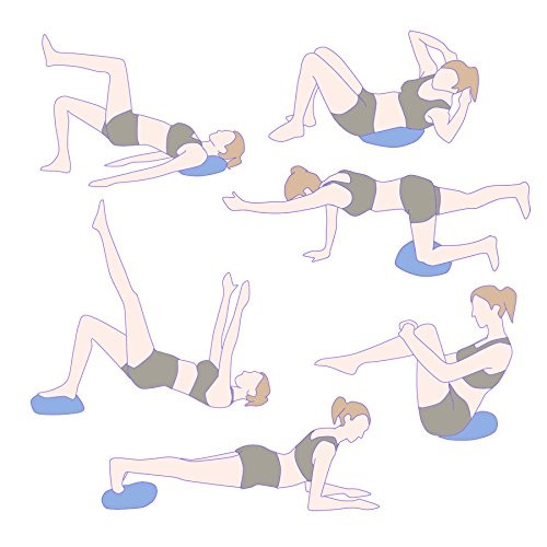 Cuscino Oscillante Ø35 cm per Esercizi Posturali Blu