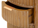 Cassettiera Goteborg 38x33,5x82 cm in Abete e MDF e Ferro      