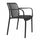 Poltrona Giuly 58x57x80 cm Nero