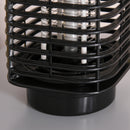 Zanzariera Elettrica 3W con Luce UV per Interno ed Esterno Nero  