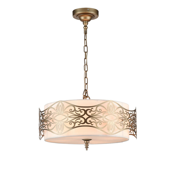 Lampada pendente House in Metallo Burgeon Bronzo online