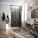 Porta Parete Doccia 2 Ante Battenti In Cristallo Opaco 6mm H185 Fosterberg Koge Varie Misure