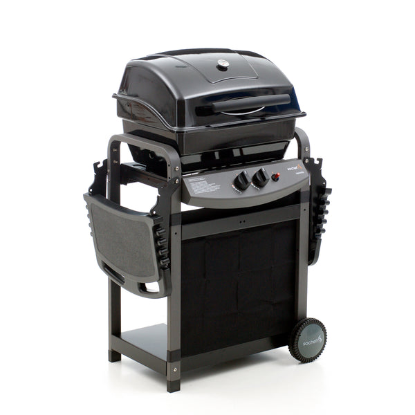 prezzo Barbecue a Gas GPL Pietra Lavica 2 Fuochi 7,6kW Sochef Saporillo