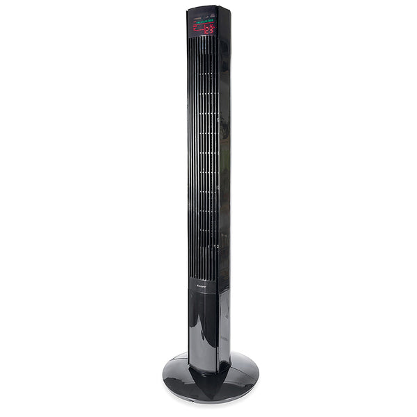 Ventilatore a Torre da Pavimento H117 cm 55W Kooper Obelisk Nero sconto