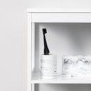 Mobile Scaffale Bagno 5 Ripiani 30x30x140 cm in MDF Bianco