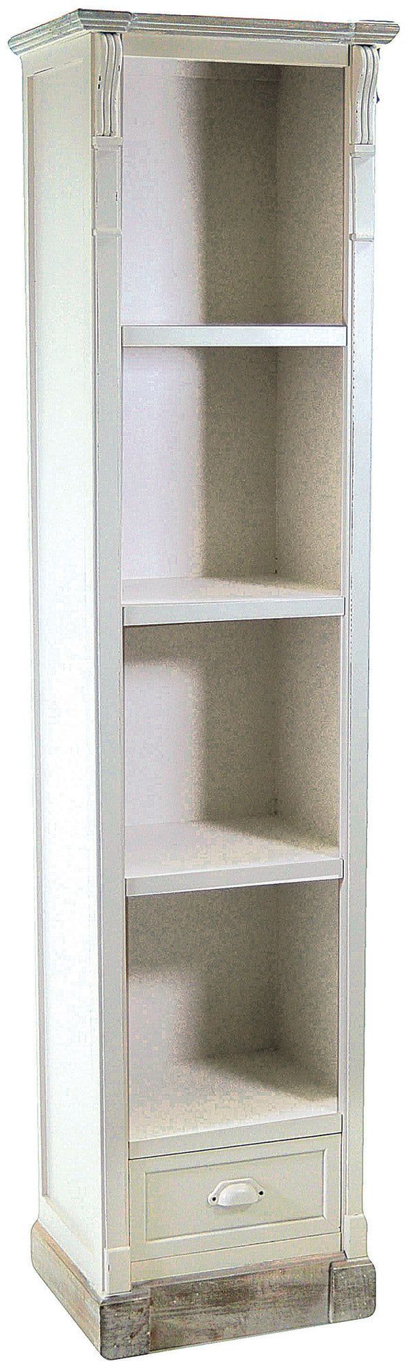 Mobile libreria 4 Ripiani 1 Cassetto in Legno Provenza online