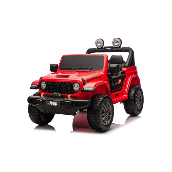 sconto Macchina Elettrica per Bambini Jeep Wrangler Rubicon 12V con Telecomando Rosso