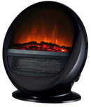 Stufa Elettrica da Pavimento Effetto Fiamma 1500W CheminArte Pop Fire Nera