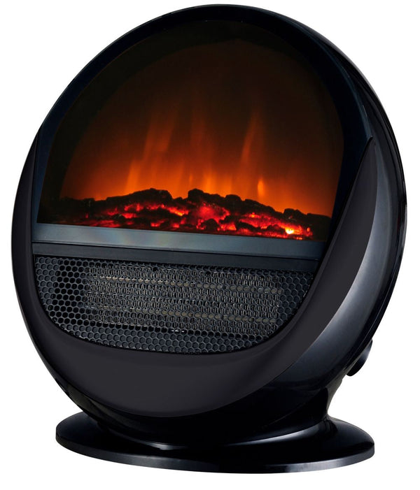 prezzo Stufa Elettrica da Pavimento Effetto Fiamma 1500W CheminArte Pop Fire Nera