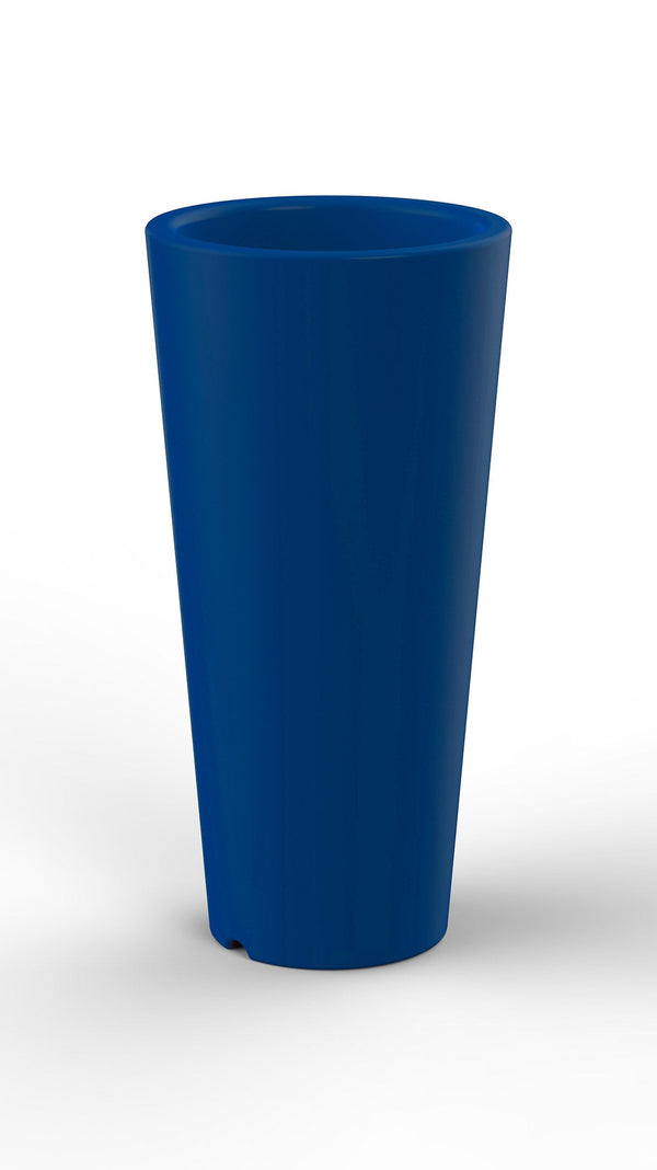 Vaso Ø34x86 cm in Resina Arkema Tondo 86 Blu acquista