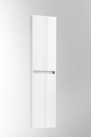 Mobile da Bagno a Colonna 2 Ante in Melaminico 35x32x160cm TFT Bali Bianco